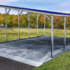 Single Slope Style Carport.