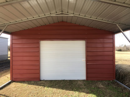 18’ wide x 31’ long A-Frame Combo Style Carport