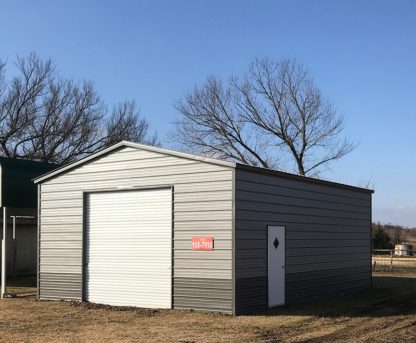 22x30x11 Vertical Roof Shop.