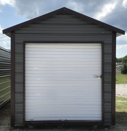 8x12 Boxed Eave Utility Shed