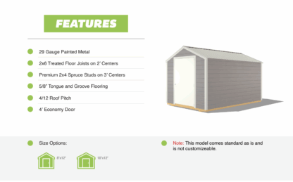 Low Price Basic Shed - Image 7